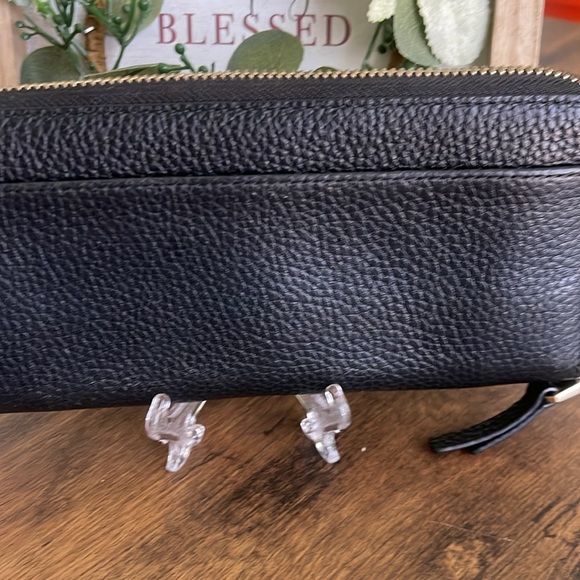 Kate Spade Black Pebble Leather Wallet - Picture 5 of 11